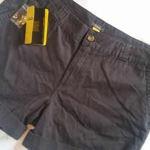CABELA'S NWT Grey Aged Chino Cargo Shorts